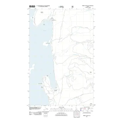 2011 Map of Priest Lake SE, 2011 Print