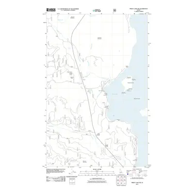 2011 Map of Priest Lake SW, 2011 Print