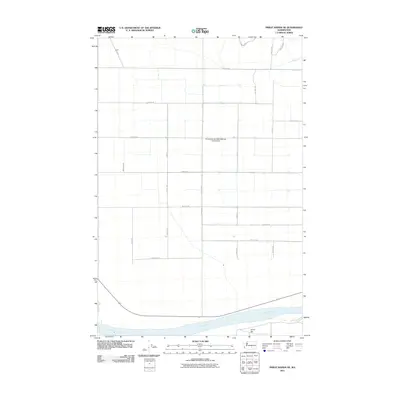 2011 Map of Priest Rapids NE, 2011 Print