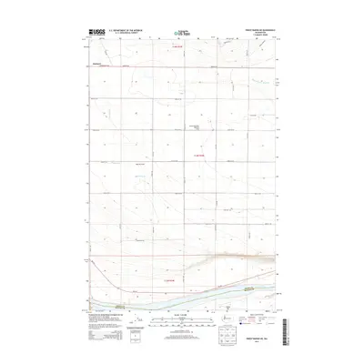 2014 Map of Priest Rapids NE, 2014 Print