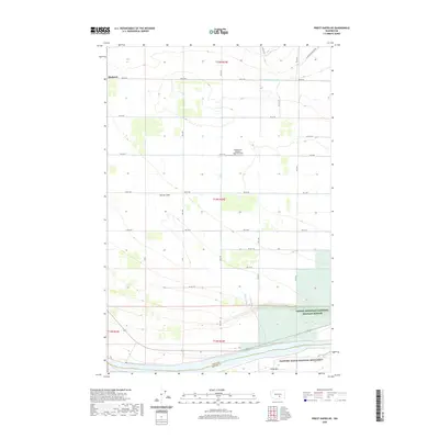 2020 Map of Priest Rapids NE, 2020 Print