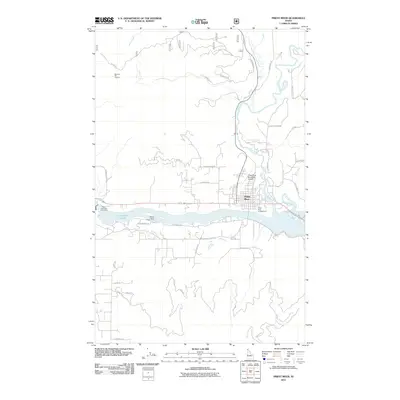 2011 Map of Priest River, 2011 Print