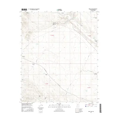 2017 Map of Priest Tank, 2017 Print