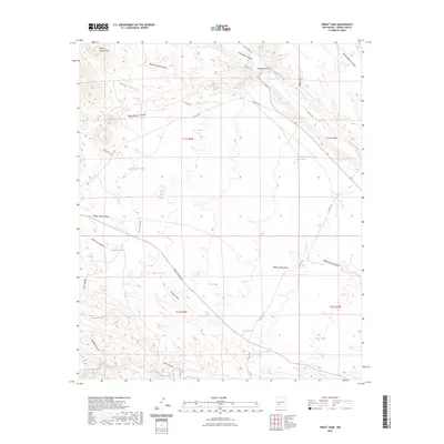 2023 Map of Priest Tank, 2023 Print