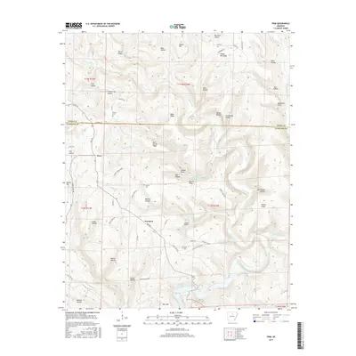 2017 Map of Prim, 2017 Print
