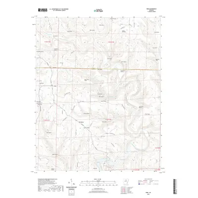 2020 Map of Prim, 2020 Print