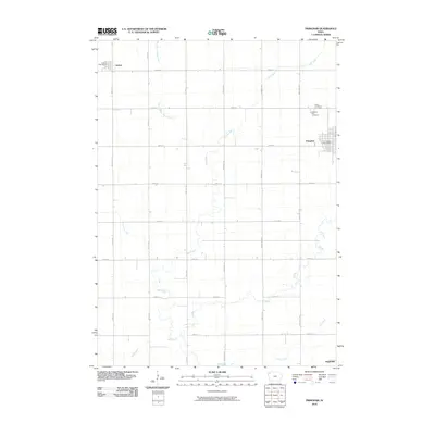 2010 Map of Primghar, 2010 Print
