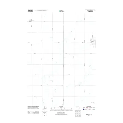 2013 Map of Primghar, 2013 Print
