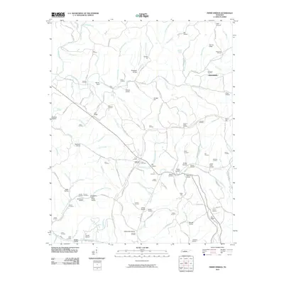 2010 Map of Primm Springs, 2010 Print