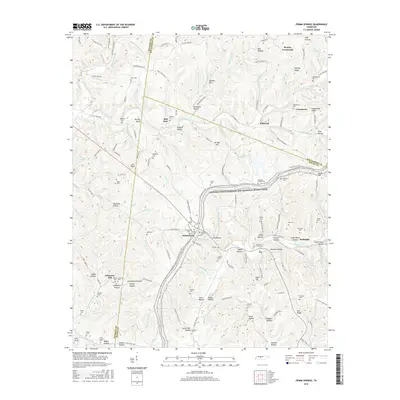 2016 Map of Primm Springs, 2016 Print
