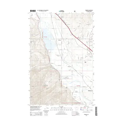2014 Map of Primrose, 2014 Print
