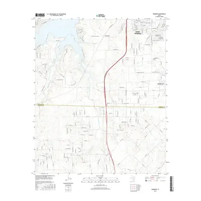 2016 Map of Primrose, 2016 Print