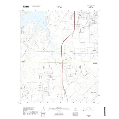 2019 Map of Primrose, 2019 Print