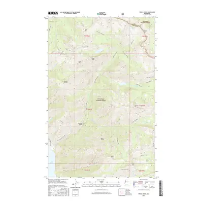 2017 Map of Prince Creek, 2017 Print