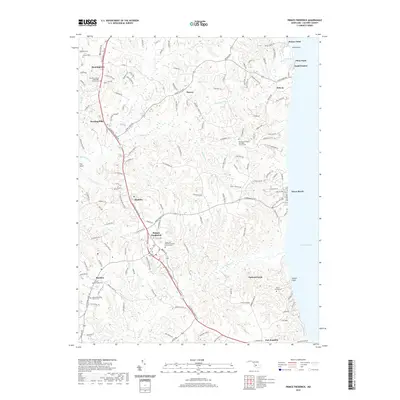 2019 Map of Prince Frederick, 2019 Print