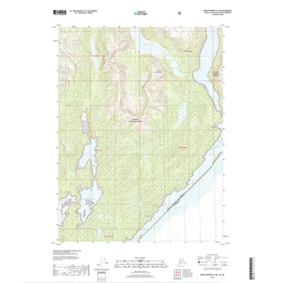 2018 Map of Prince Rupert D-2 NE, 2018 Print