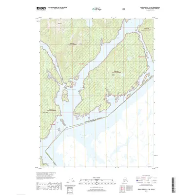 2018 Map of Prince Rupert D-2 SW, 2018 Print