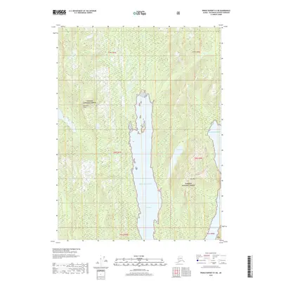 2018 Map of Prince Rupert D-3 NE, 2018 Print