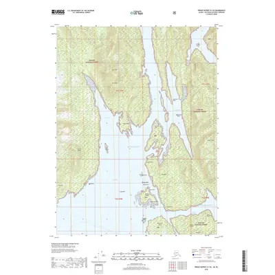 2018 Map of Prince Rupert D-3 SE, 2018 Print