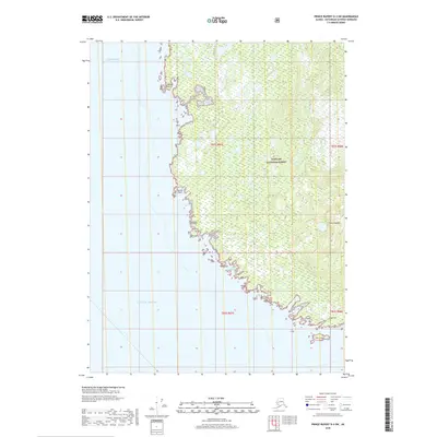 2018 Map of Prince Rupert D-3 SW, 2018 Print