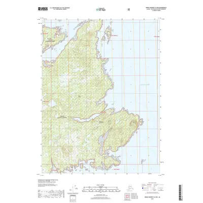 2018 Map of Prince Rupert D-4 NW, 2018 Print
