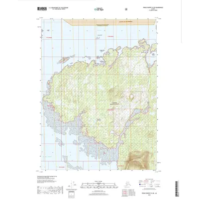 2018 Map of Prince Rupert D-5 NE, 2018 Print