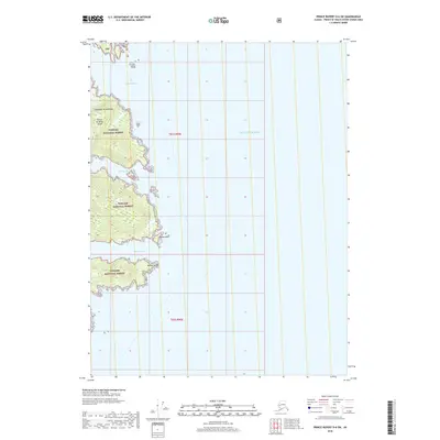 2018 Map of Prince Rupert D-6 SW, 2018 Print