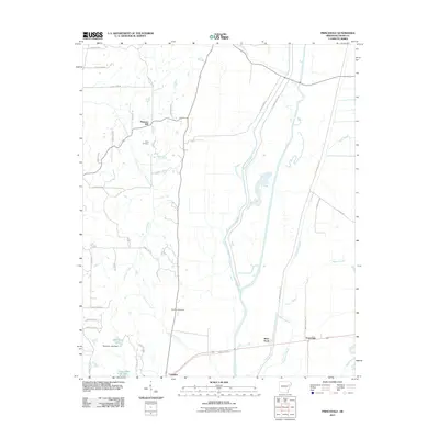 2011 Map of Princedale, 2011 Print