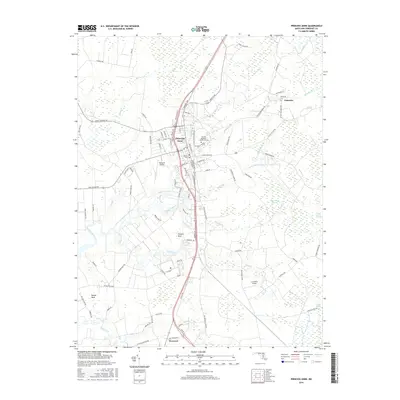 2016 Map of Princess Anne, 2016 Print