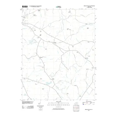 2010 Map of Princeton East, 2010 Print