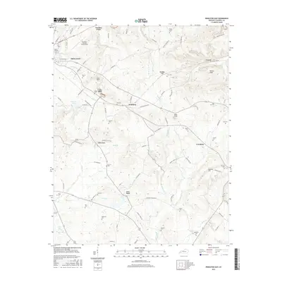 2016 Map of Princeton East, 2016 Print