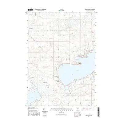 2016 Map of Princeton East, 2016 Print