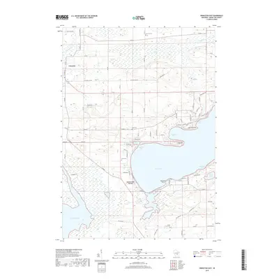 2018 Map of Princeton East, 2018 Print