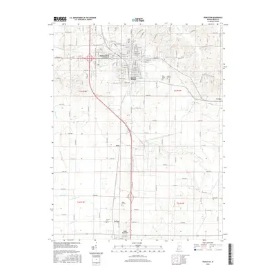 2016 Map of Princeton, 2016 Print