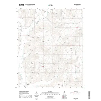 2018 Map of Princeton, 2018 Print