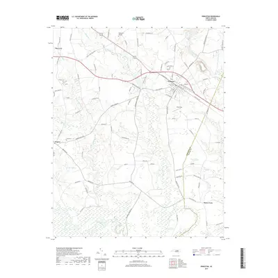 2019 Map of Princeton, 2019 Print