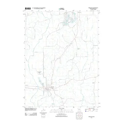 2012 Map of Princeton, 2012 Print