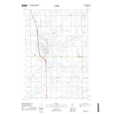 2019 Map of Princeton, 2019 Print