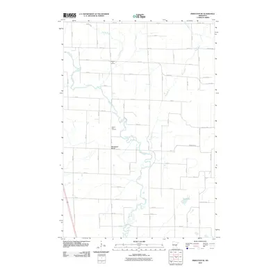 2010 Map of Princeton NE, 2010 Print
