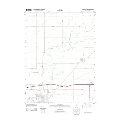 2012 Map of Princeton North, 2012 Print