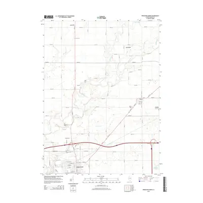 2015 Map of Princeton North, 2015 Print