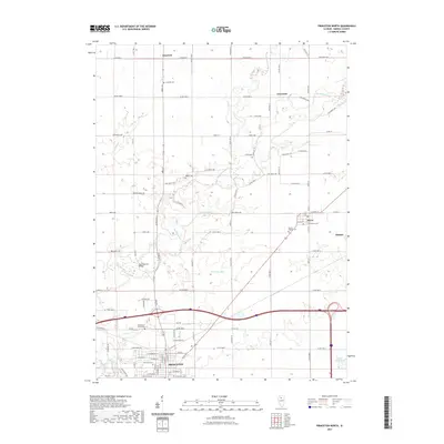2021 Map of Princeton North, 2021 Print