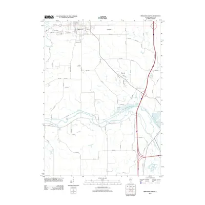 2012 Map of Princeton South, 2012 Print