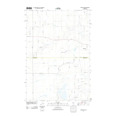 2013 Map of Princeton SW, 2013 Print