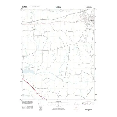 2010 Map of Princeton West, 2010 Print