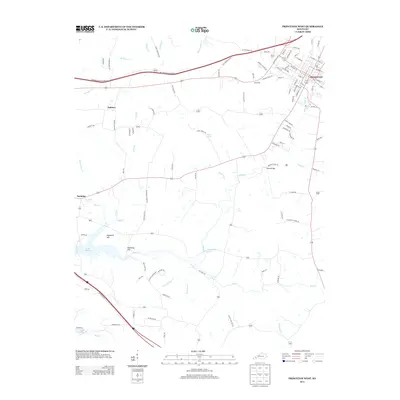 2013 Map of Princeton West, 2013 Print