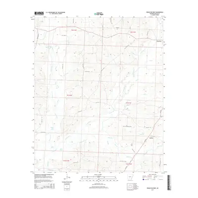 2014 Map of Princeton West, 2014 Print