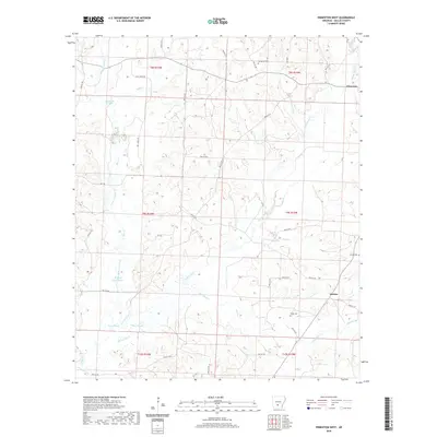2020 Map of Princeton West, 2020 Print