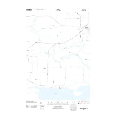 2013 Map of Princeton West, 2013 Print