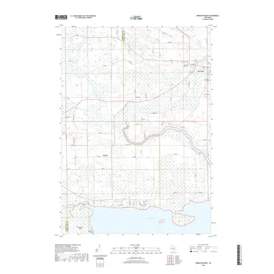 2018 Map of Princeton West, 2018 Print